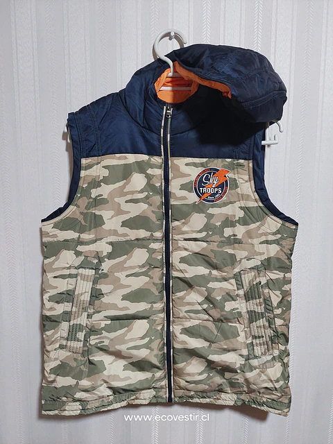 PARKA NIÑO S/M CAMUFLAJE ORIGINAL MARINES TALLA 12