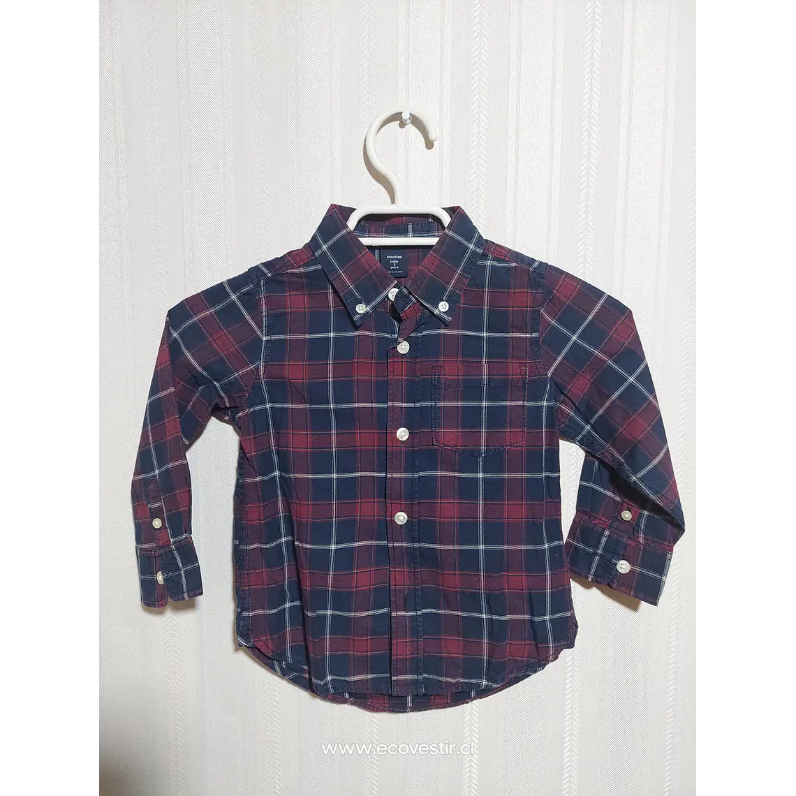 CAMISA ML CUADRILLE NIÑO TALLA 3A 1
