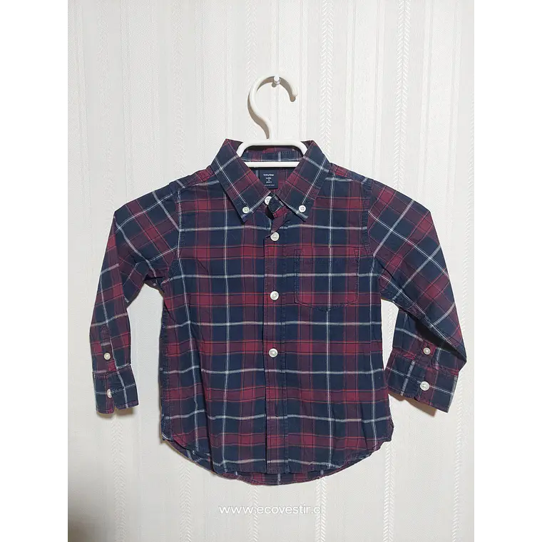 CAMISA ML CUADRILLE NIÑO TALLA 3A 1