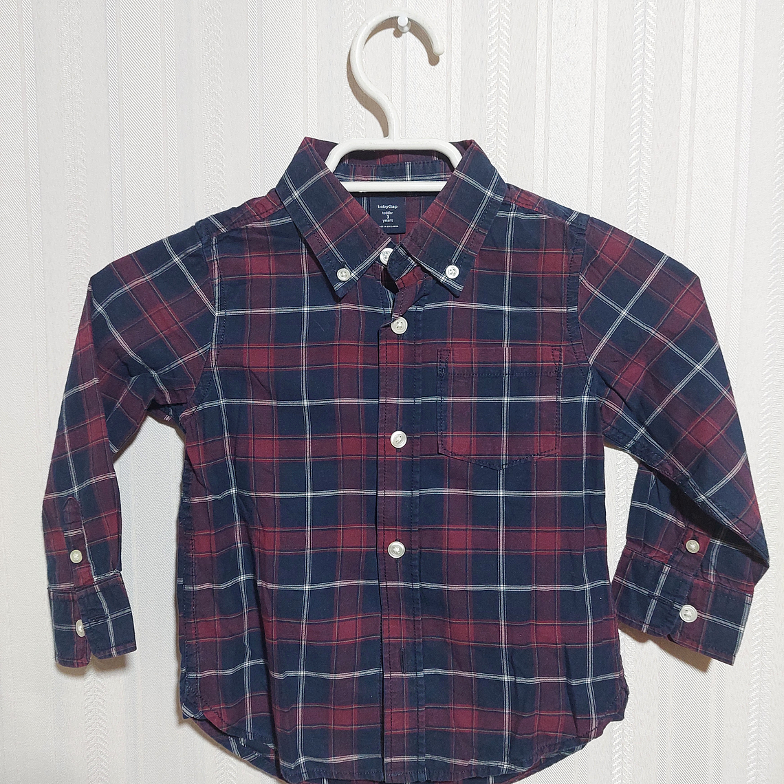 CAMISA ML CUADRILLE NIÑO TALLA 3A 1