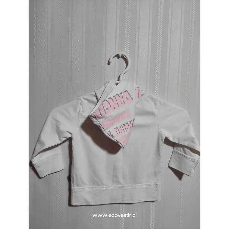 POLERÓN CON GORRO NIÑA TALLA 12 2