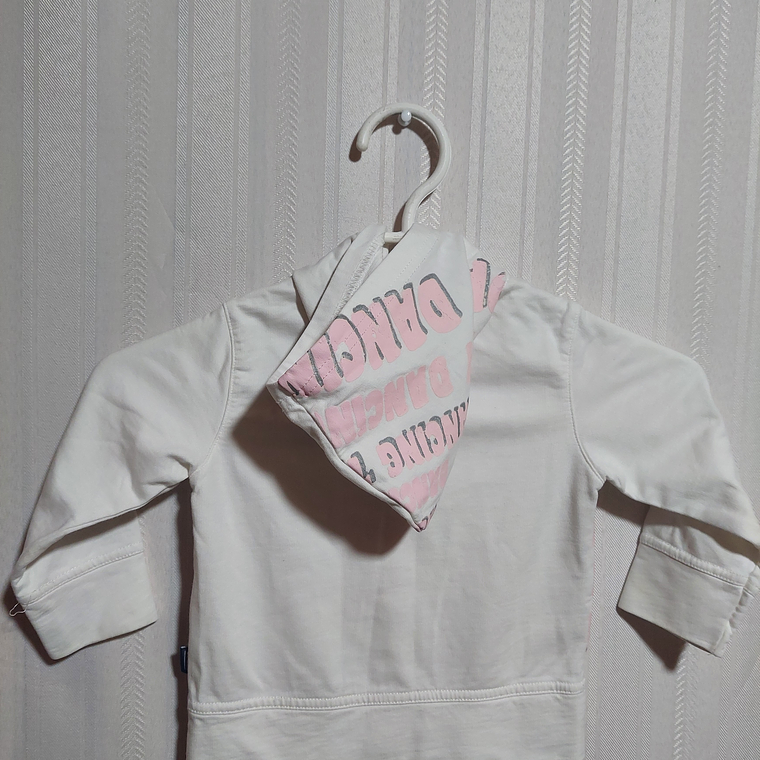 POLERÓN CON GORRO NIÑA TALLA 12 2