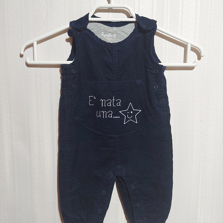 PANTALÓN NIÑO AZUL TALLA 1/3M 1