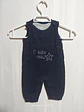 Enterito Niño Azul Cotelé  Cycleband Talla 1 a 3 Meses - Miniatura 1