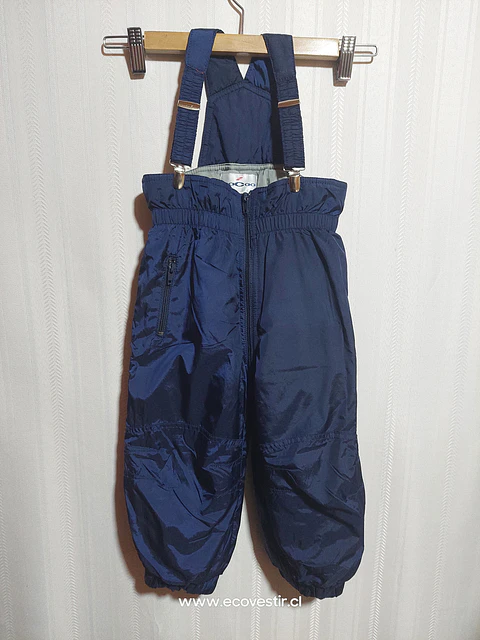 PANTALÓN TÉRMICO NIÑO AZUL TALLA 22
