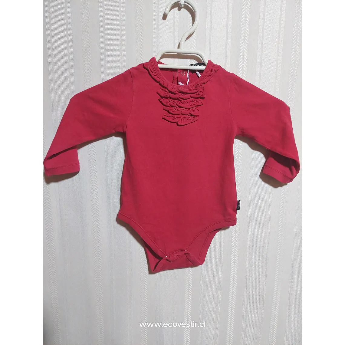 PILUCHO NIÑA ROJO TRN BABY TALLA  9-12M 1