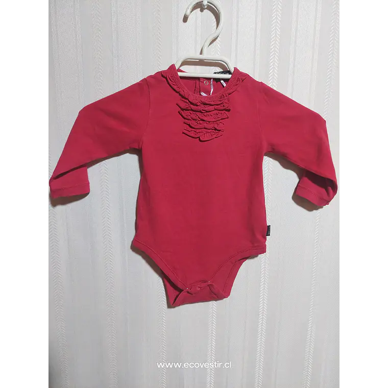PILUCHO NIÑA ROJO TRN BABY TALLA  9-12M 1