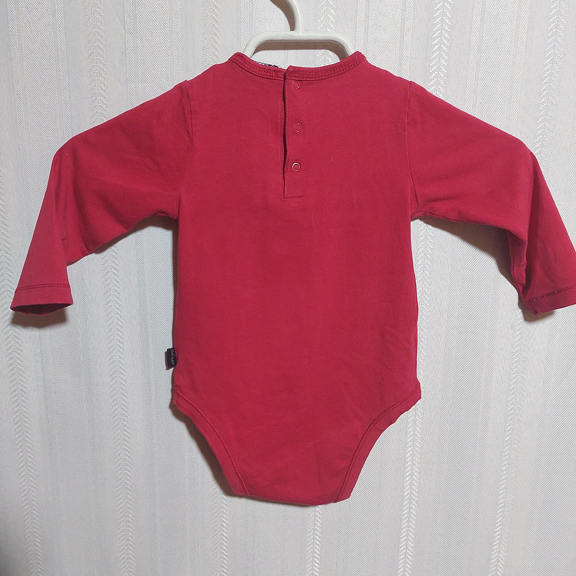 PILUCHO NIÑA ROJO TRN BABY TALLA  9-12M 2