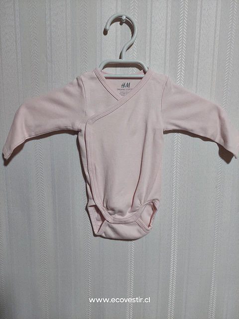 PILUCHO NIÑA ROSADO H&M TALLA 2-4M