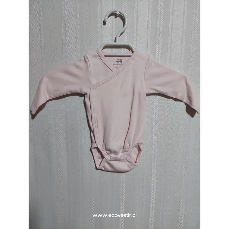 PILUCHO NIÑA ROSADO H&M TALLA 2-4M 1
