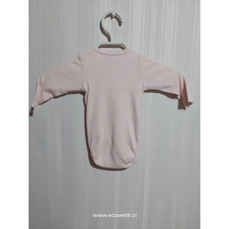 PILUCHO NIÑA ROSADO H&M TALLA 2-4M 2