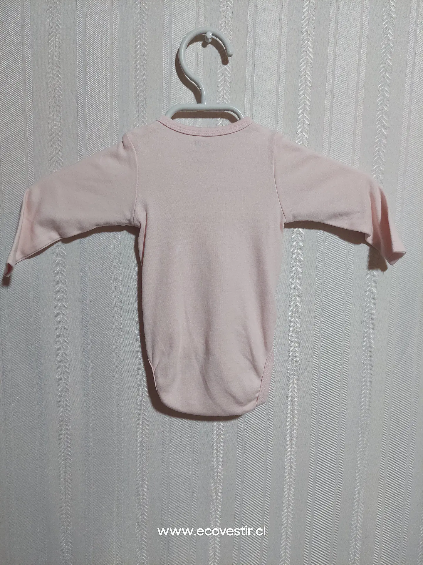 PILUCHO NIÑA ROSADO H&M TALLA 2-4M 2