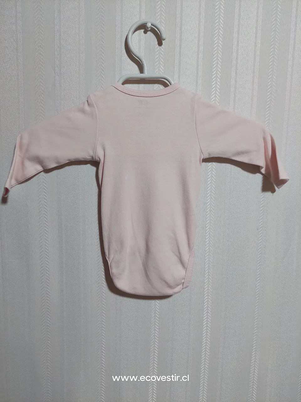 PILUCHO NIÑA ROSADO H&M TALLA 2-4M 2