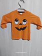 POLERA ML NIÑO NARANJA H&M TALLA 4-6M - Miniatura 1