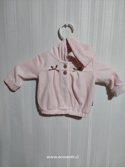 POLERÓN BABY ROSADO ORIGINAL MARINE TALLA 0-3M