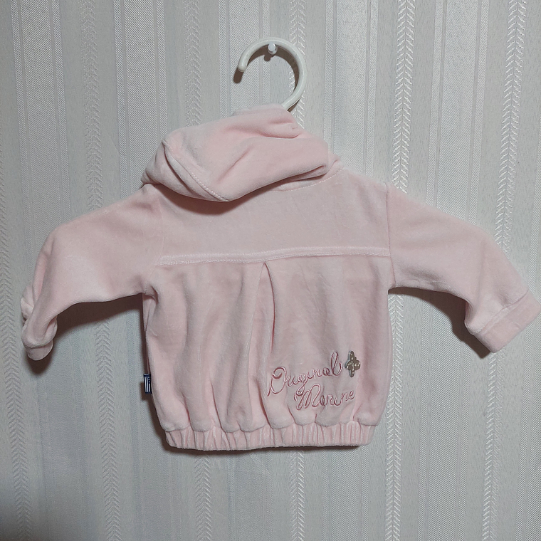 POLERÓN BABY ROSADO ORIGINAL MARINE TALLA 0-3M 2