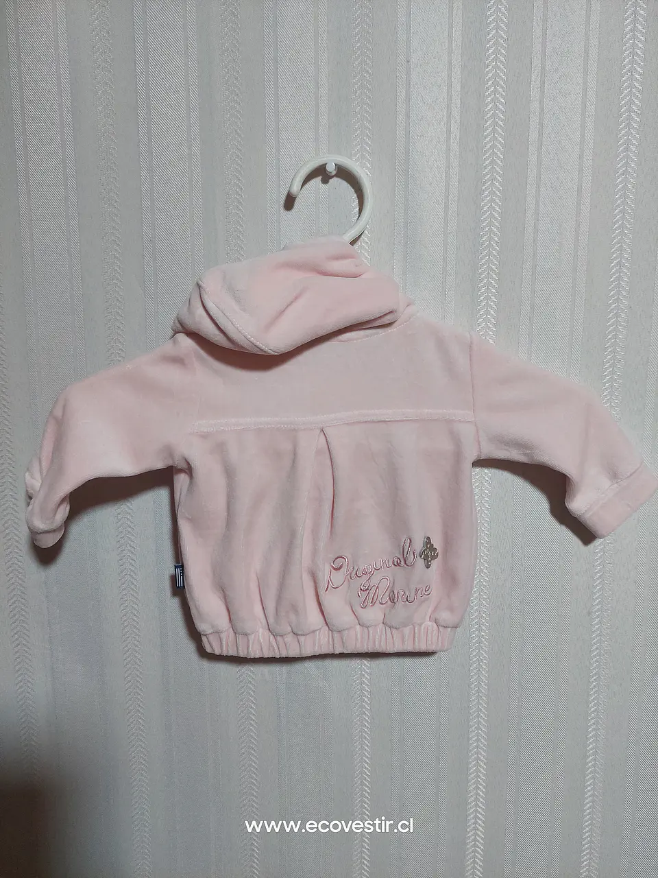 POLERÓN BABY ROSADO ORIGINAL MARINE TALLA 0-3M 2