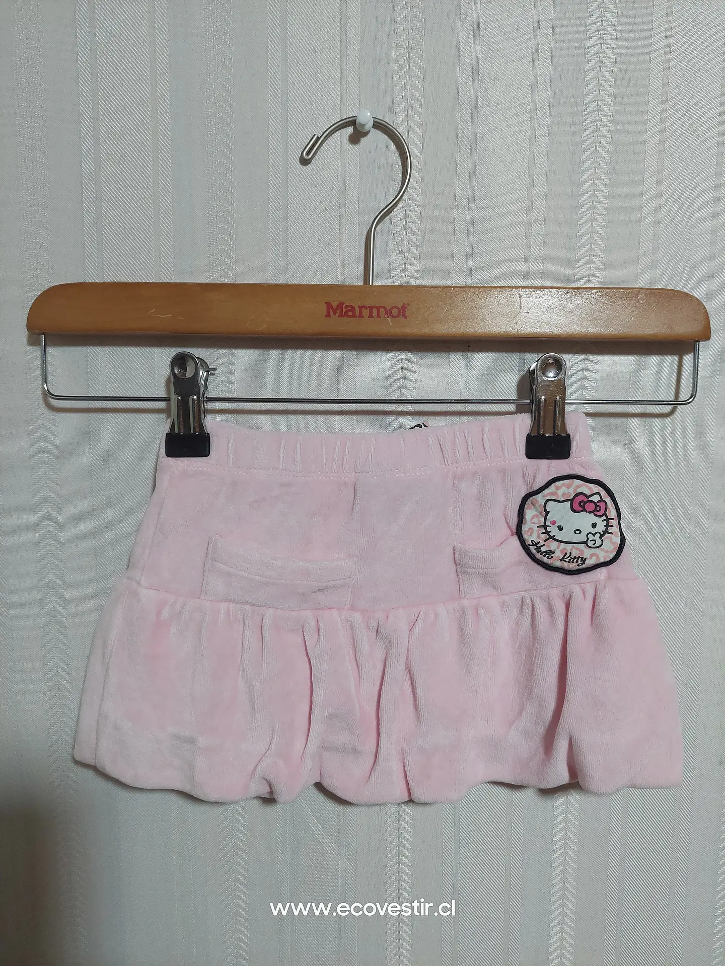 FALDA BABY ROSADA HELLO KITTY TALLA 6/9M 1
