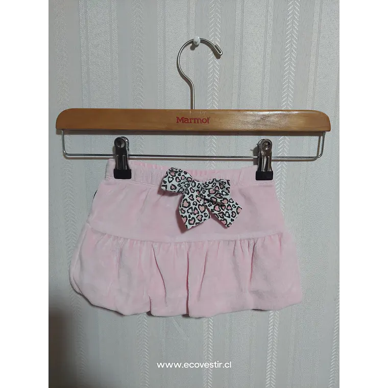 FALDA BABY ROSADA HELLO KITTY TALLA 6/9M 2