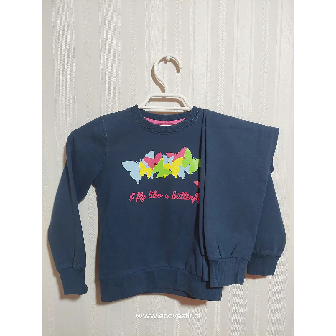 CONJUNTO NIÑA AZUL IANA KIDS TALLA 4/5A 1