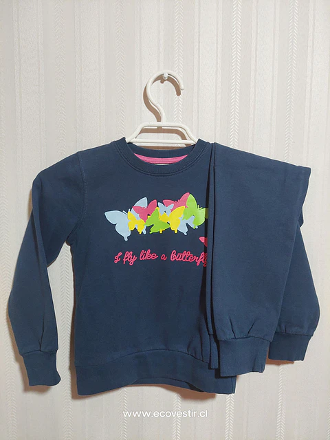 CONJUNTO NIÑA AZUL IANA KIDS TALLA 4/5A