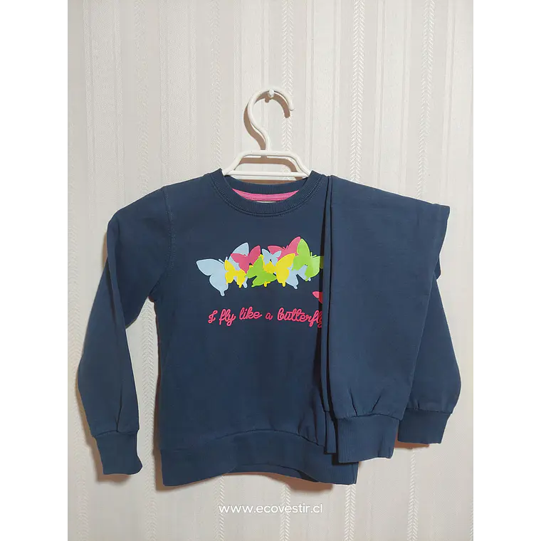 CONJUNTO NIÑA AZUL IANA KIDS TALLA 4/5A 1