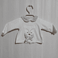 POLERA BABY BLANCA MEK TALLA 3M - Miniatura 1
