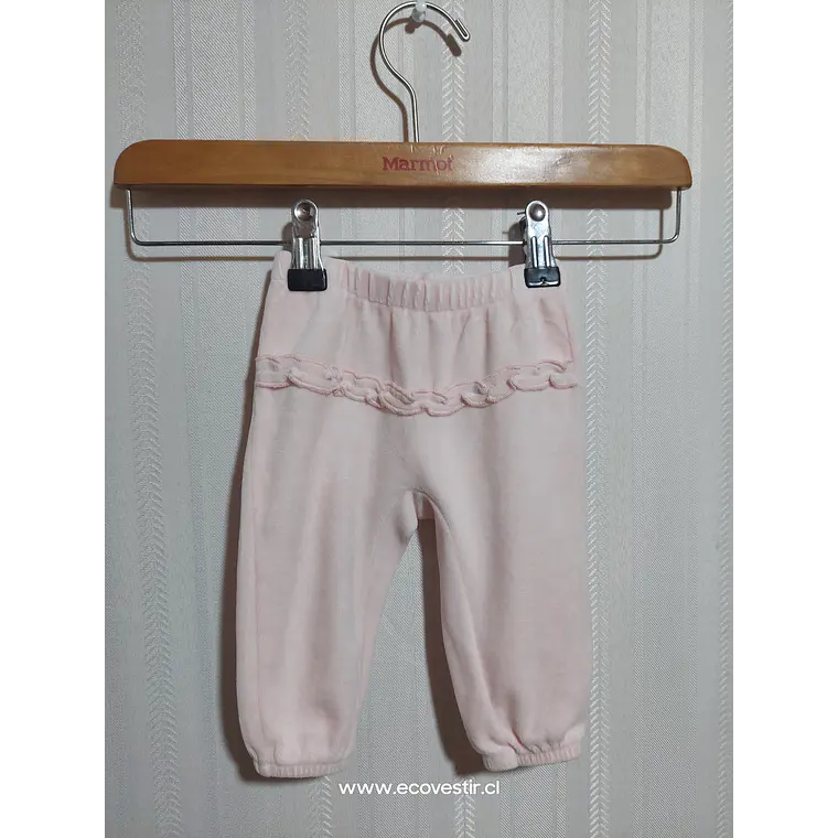 PANTALÓN BUZO BABY ROSADO BENETTON TALLA 3M 1
