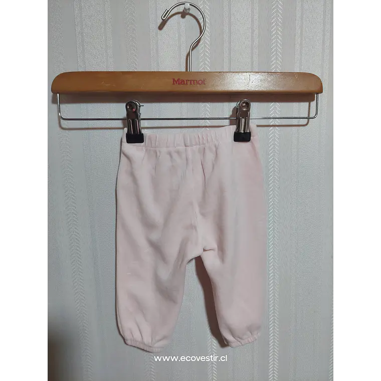 PANTALÓN BUZO BABY ROSADO BENETTON TALLA 3M 2