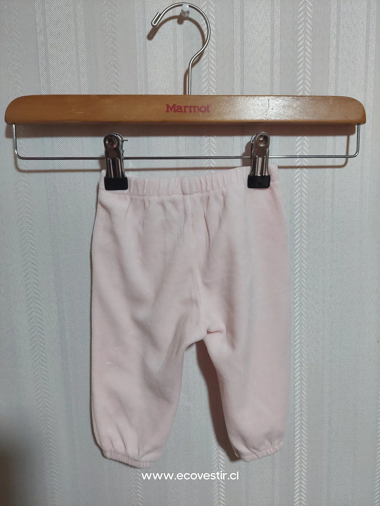 PANTALÓN BUZO BABY ROSADO BENETTON TALLA 3M 2