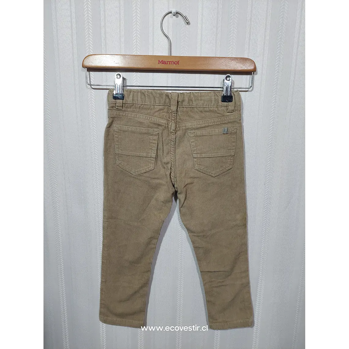 PANTALÓN COTELÉ NIÑO CAFE ZARA BOYS TALLA 4A   2