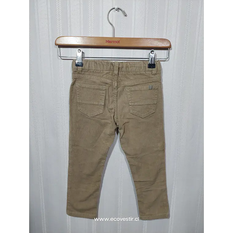 PANTALÓN COTELÉ NIÑO CAFE ZARA BOYS TALLA 4A   2