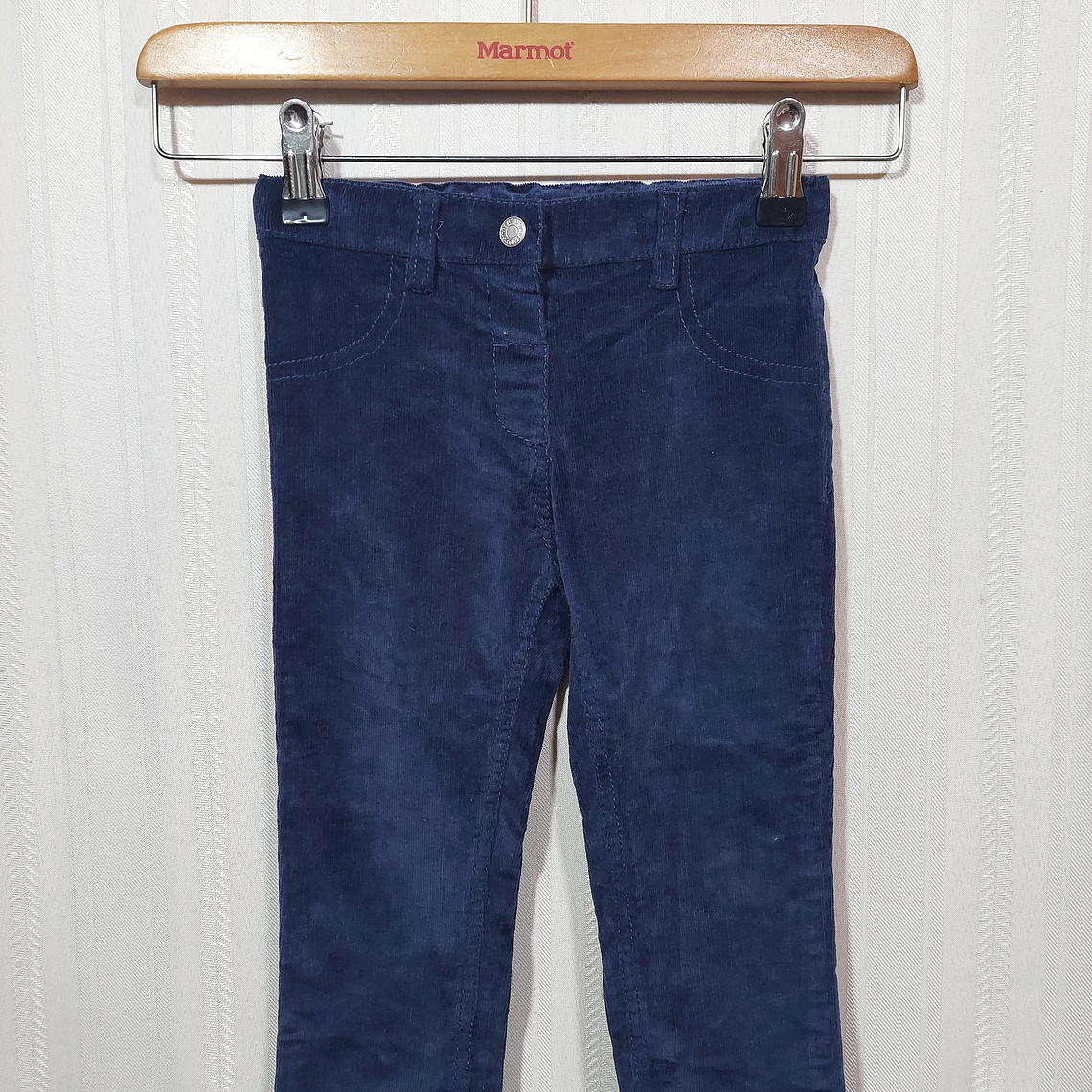 PANTALÓN COTELÉ NIÑA AZUL BIMBUS TALLA 24M 1