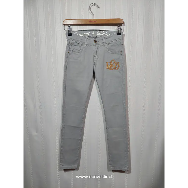 PANTALÓN JEANS NIÑA GRIS HARMONT & BLAINE TALLA 12A 1