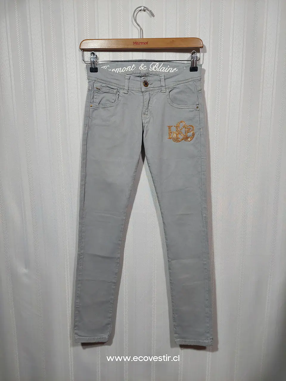 PANTALÓN JEANS NIÑA GRIS HARMONT & BLAINE TALLA 12A 1