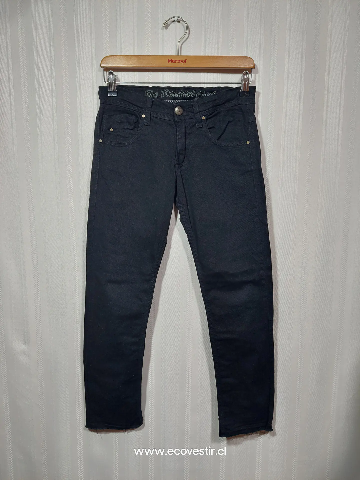 PANTALÓN JEANS NEGRO NIÑA ZARA KIDS TALLA 11-12A 1