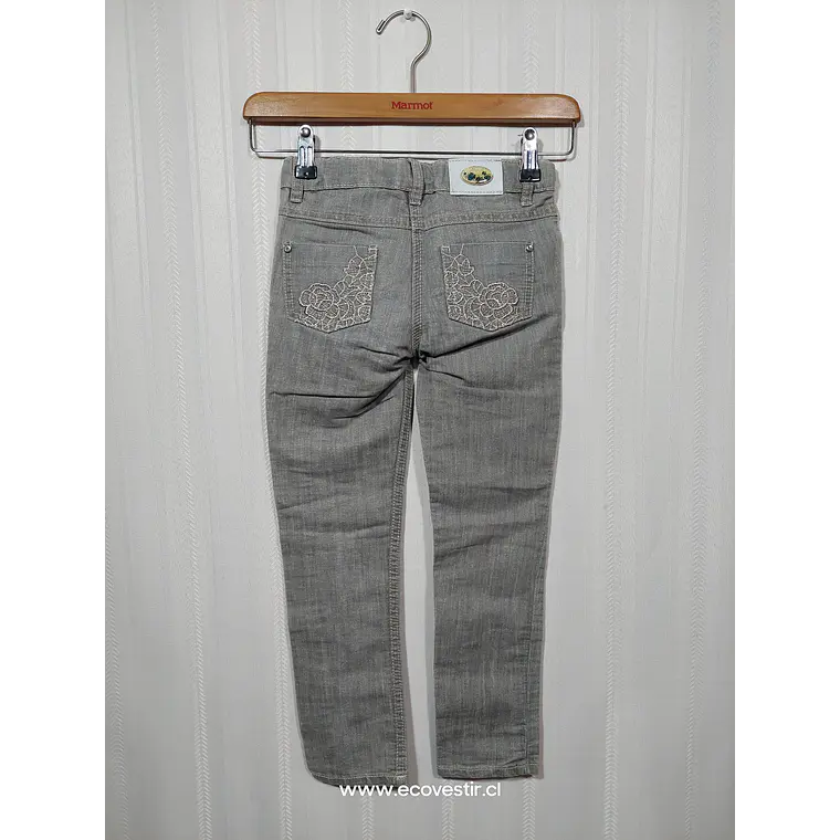PANTALÓN JEANS NIÑA GRIS CHICCO TALLA 6A 2
