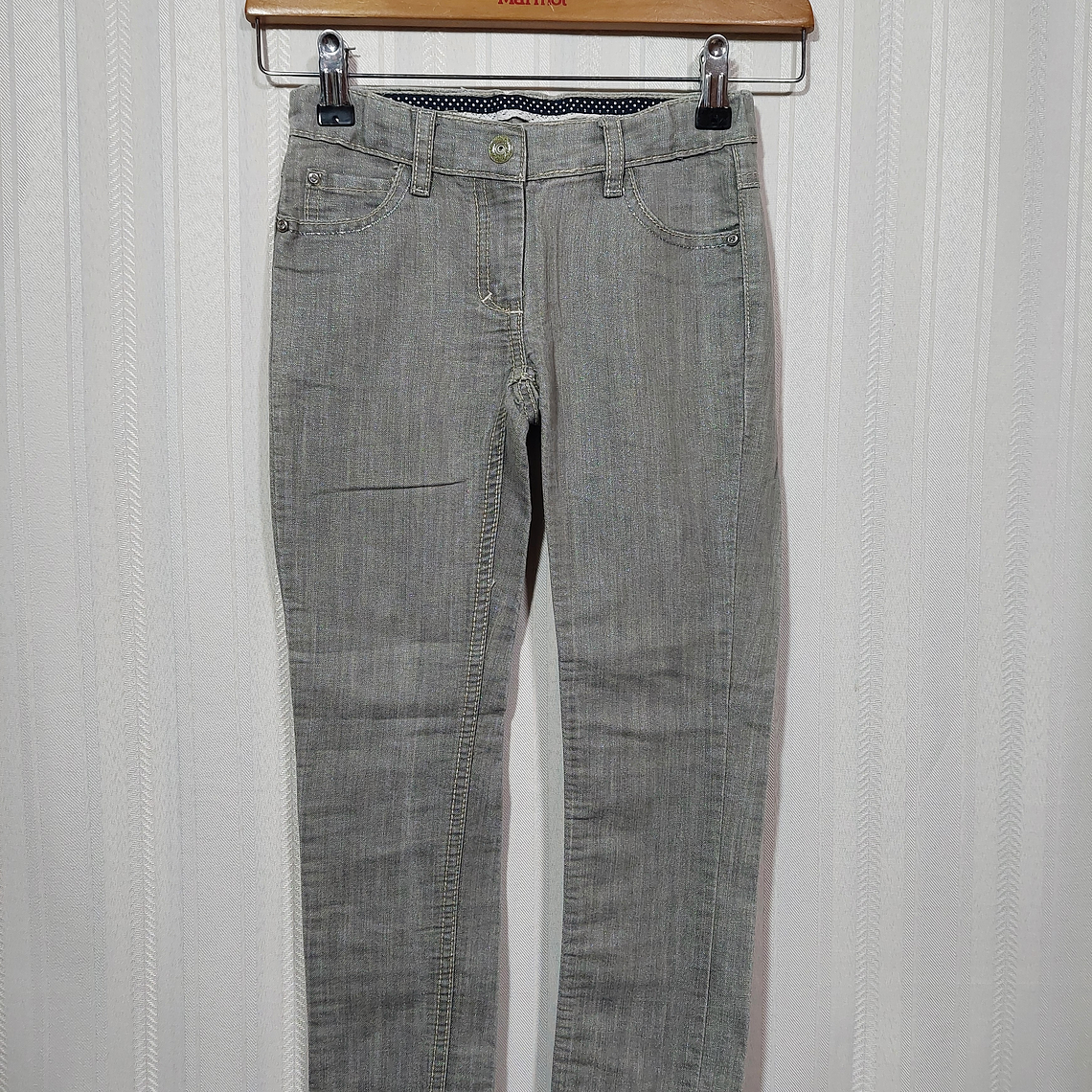 PANTALÓN JEANS NIÑA GRIS CHICCO TALLA 6A 1