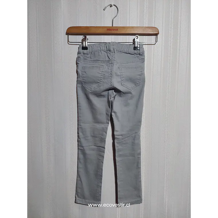 PANTALÓN JEANS GRIS NIÑA H&M TALLA 4-5A 2