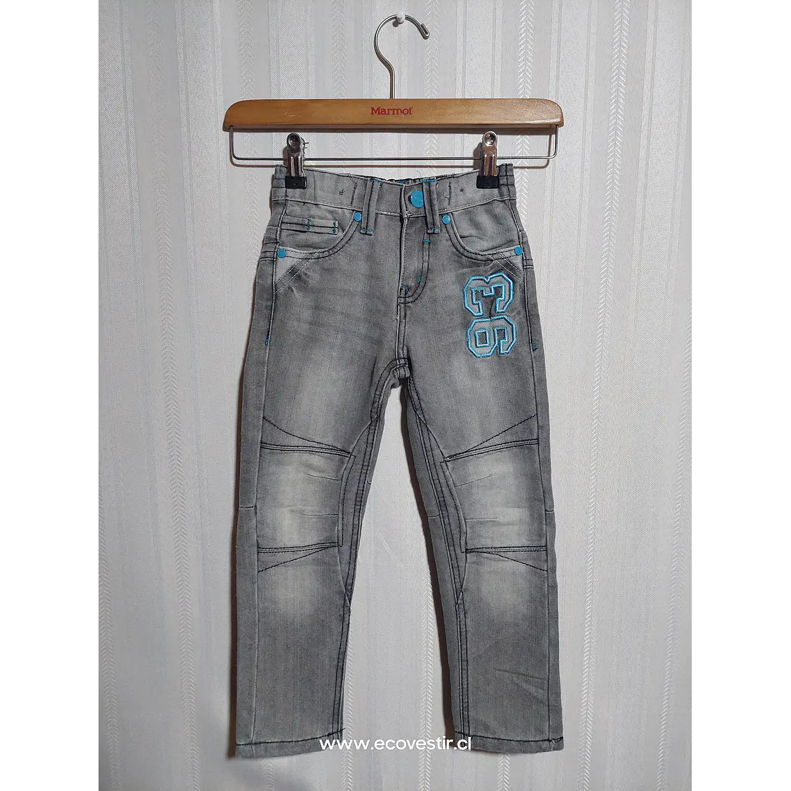 Pantalón Jeans Niño KIKI & KOKO Gris Talla 110 1