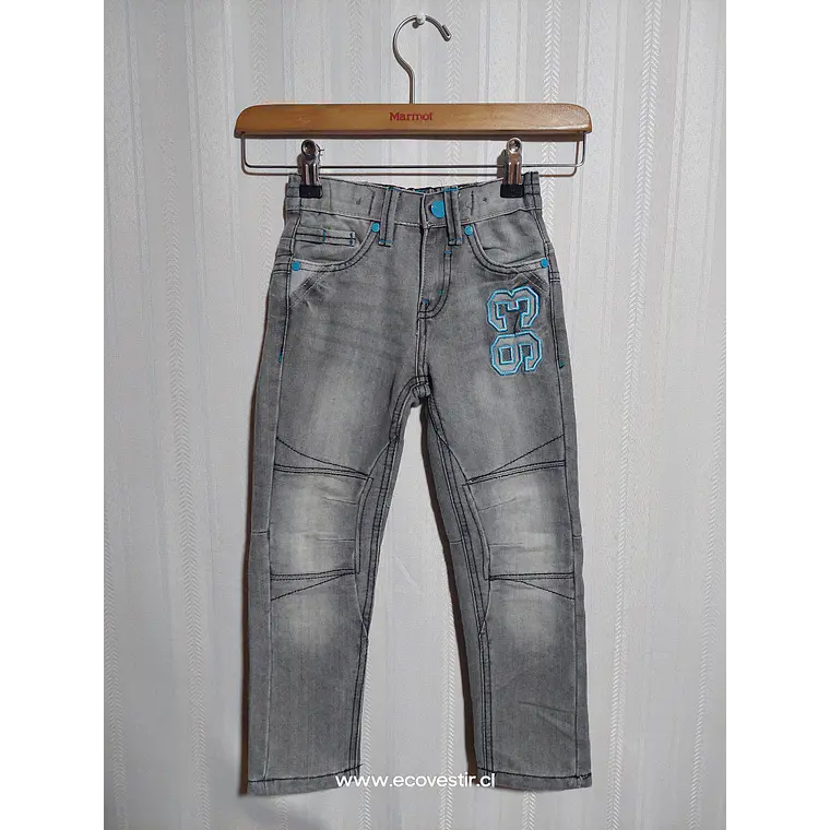 Pantalón Jeans Niño KIKI & KOKO Gris Talla 110 1