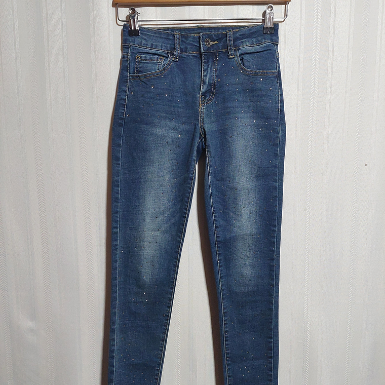 PANTALÓN JEANS AZUL NIÑA CHOROME TALLA 38 1