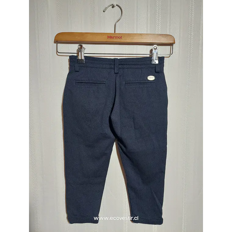PANTALÓN VESTIR AZUL NIÑO GREATFUN TALLA 4A 2