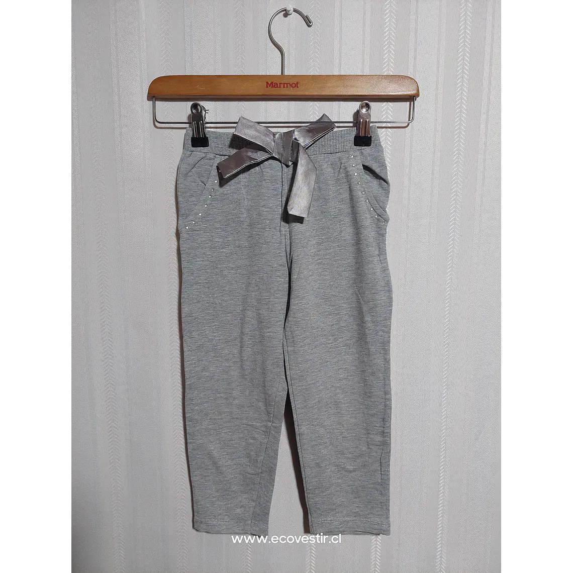 Pantalón Jogger Gris Niña AMERICANINO Talla 4 Años 1