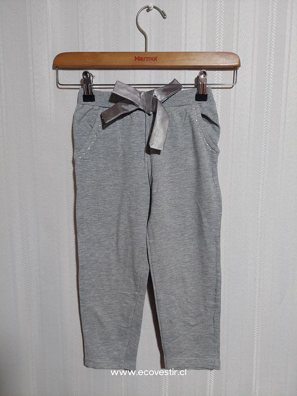 Pantalón Jogger Gris Niña AMERICANINO Talla 4 Años 1