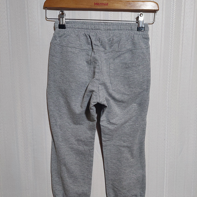 PANTALÓN BUZO NIÑO GRIS ORIGINAL MARINE TALLA 6 2