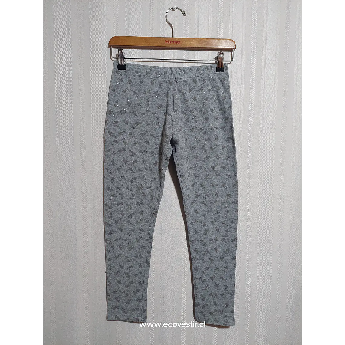 CALZA GRIS NIÑA PRIMIGI CON ESTAMPADO TALLA POR MEDIDAS 1