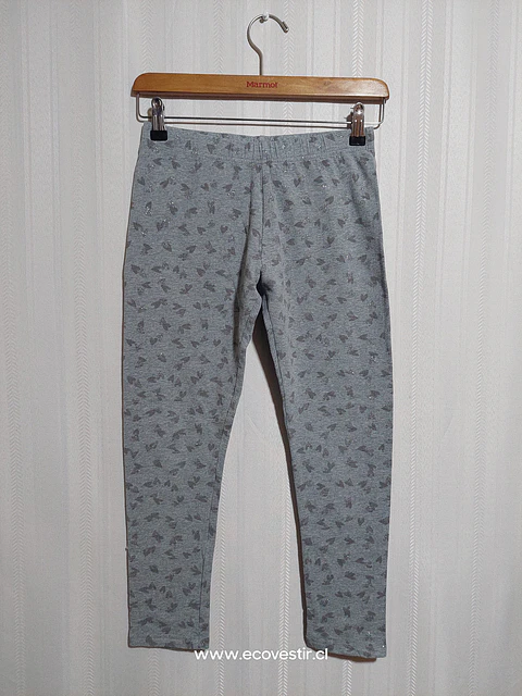 CALZA GRIS NIÑA PRIMIGI CON ESTAMPADO TALLA POR MEDIDAS