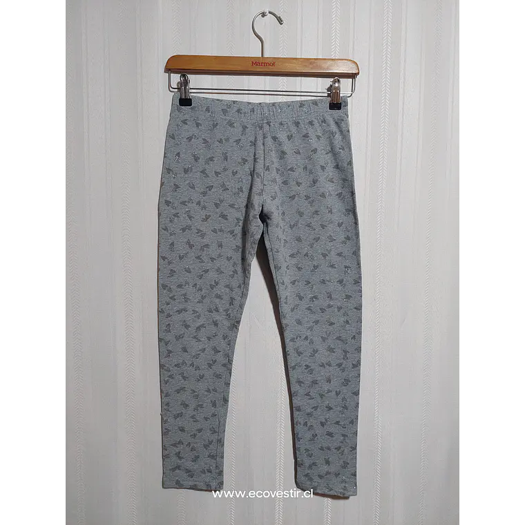 CALZA GRIS NIÑA PRIMIGI CON ESTAMPADO TALLA POR MEDIDAS 1
