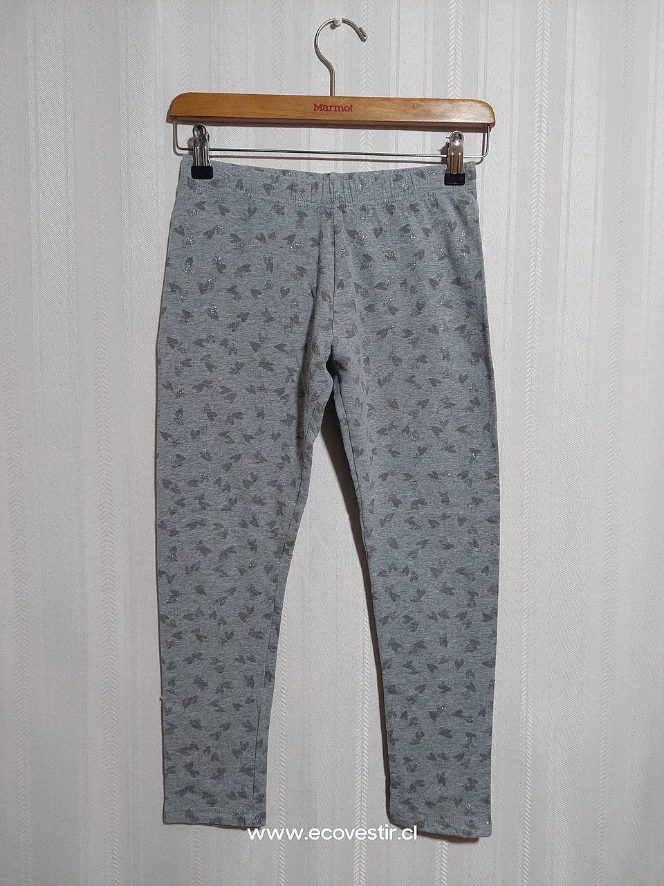 CALZA GRIS NIÑA PRIMIGI CON ESTAMPADO TALLA POR MEDIDAS 1